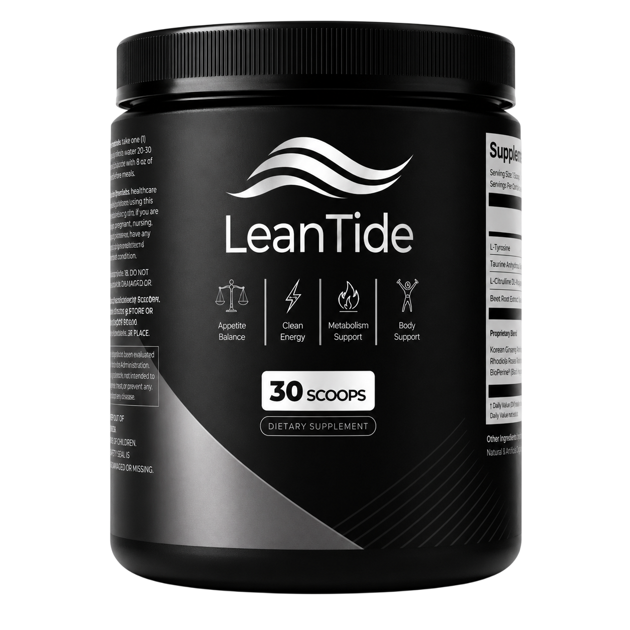 LeanTide Daily Matcha Wellness Powder